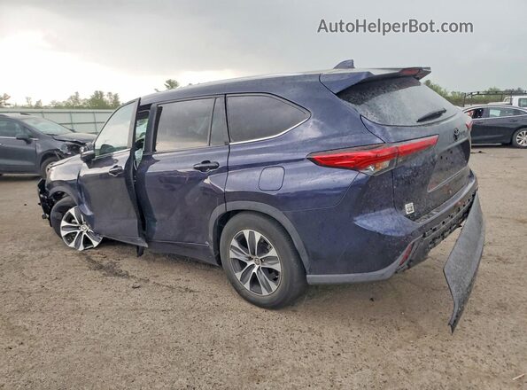 5TDKDRAH2PS047124 2023 TOYOTA HIGHLANDER Blue Հետևի ձախ