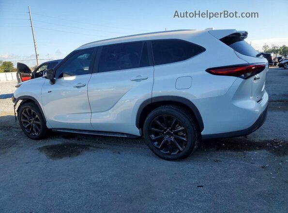 5TDKDRAH3PS032244 2023 TOYOTA HIGHLANDER White Trasero izquierdo