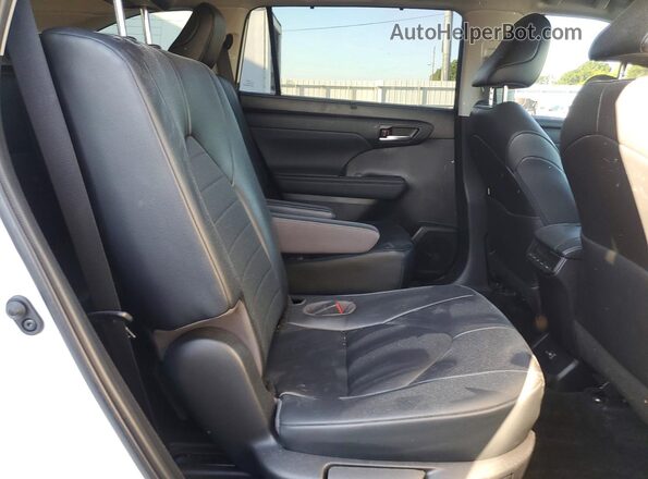 5TDKDRAH3PS032244 2023 TOYOTA HIGHLANDER White Vista interior trasera