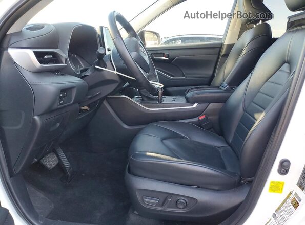 5TDKDRAH3PS032244 2023 TOYOTA HIGHLANDER White Vista interior delantera