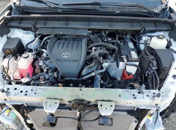 5TDKDRAH3PS032244 2023 TOYOTA HIGHLANDER White Vista del compartimento del motor