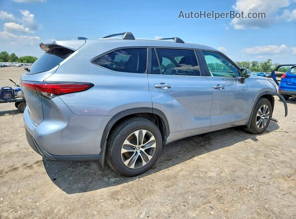 5TDKDRAH4PS521350 2023 TOYOTA HIGHLANDER Blue Rear right