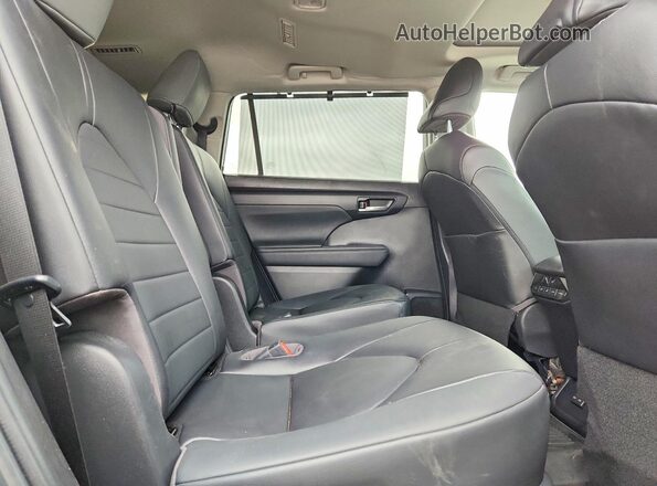 5TDKDRAH4PS526807 2023 TOYOTA HIGHLANDER Gray Vista interior trasera