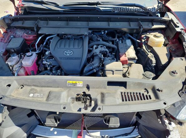 5TDKDRAH5PS010908 2023 TOYOTA HIGHLANDER Red Սալոնի հետևի տեսք