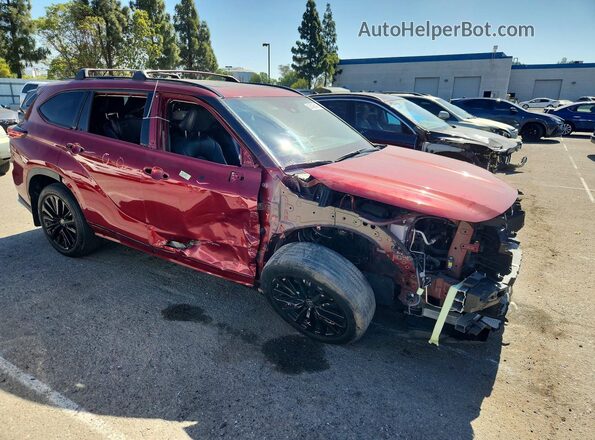 5TDKDRAH5PS010908 2023 TOYOTA HIGHLANDER Red Առջևի աջ