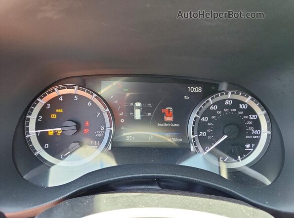 5TDKDRAH5PS010908 2023 TOYOTA HIGHLANDER Red Սարքավորումների վահանակի տեսք