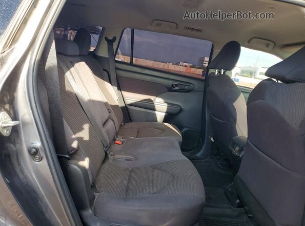 5TDKDRAH5PS013176 2023 TOYOTA HIGHLANDER Gray Rear interior view
