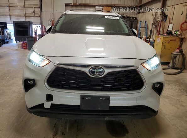 5TDKDRAH5PS041107 2023 TOYOTA HIGHLANDER White Вид спереду