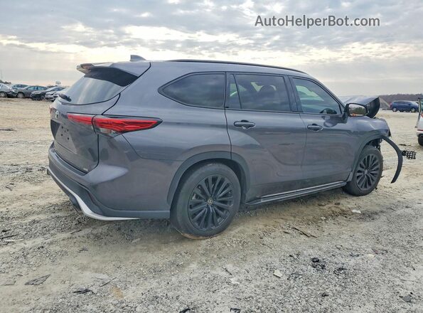 5TDKDRAH5PS508543 2023 TOYOTA HIGHLANDER Gray Հետևի աջ