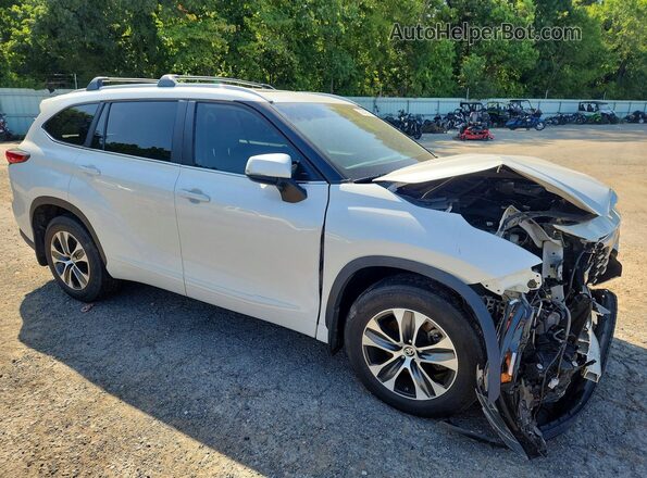 5TDKDRAH6PS011257 2023 TOYOTA HIGHLANDER White Առջևի աջ