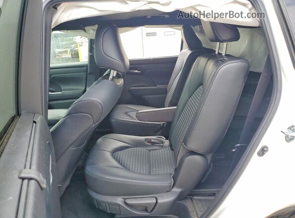 5TDKDRAH6PS030410 2023 TOYOTA HIGHLANDER Белый Вид задней части салона