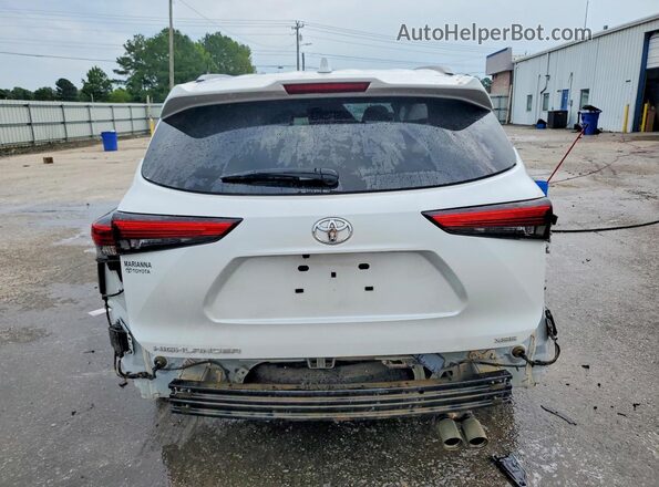 5TDKDRAH6PS030410 2023 TOYOTA HIGHLANDER Белый Вид сзади