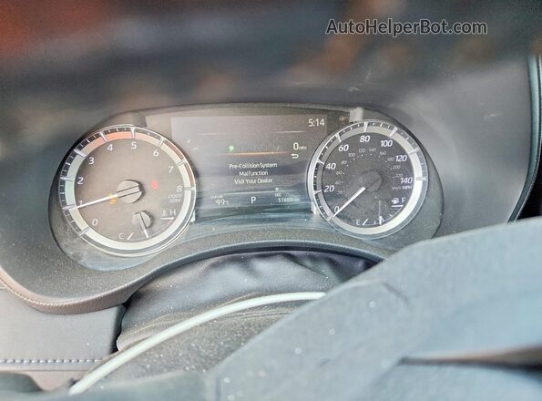 5TDKDRAH6PS046221 2023 TOYOTA HIGHLANDER Gray Vista del cuadro de instrumentos