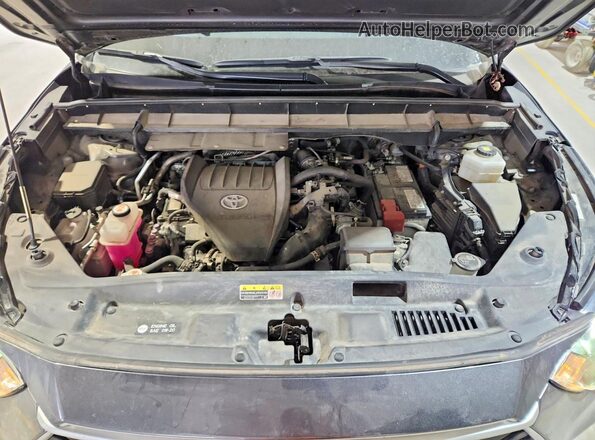 5TDKDRAH7PS501285 2023 TOYOTA HIGHLANDER Gray Vista del compartimento del motor