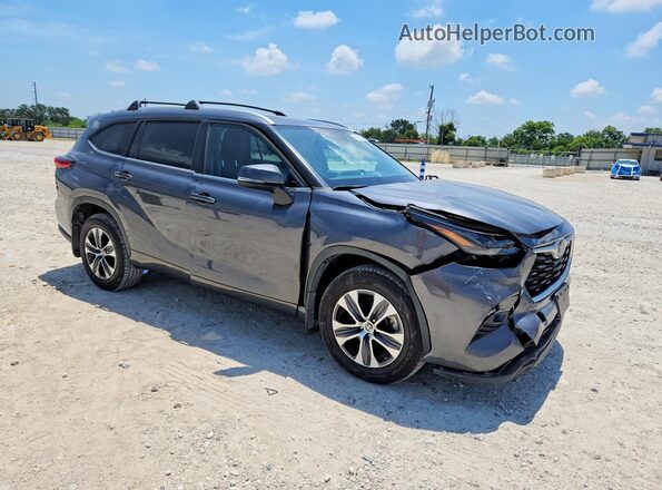 5TDKDRAH7PS516515 2023 TOYOTA HIGHLANDER Gray Առջևի աջ