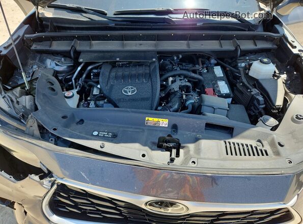 5TDKDRAH7PS516515 2023 TOYOTA HIGHLANDER Gray Շարժիչի բաժամունքի տեսք