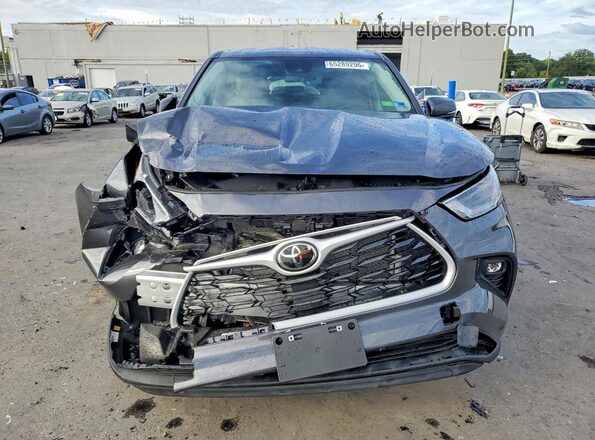 5TDKDRAHXPS503015 2023 TOYOTA HIGHLANDER Gray Front view