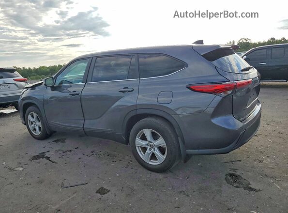 5TDKDRAHXPS503015 2023 TOYOTA HIGHLANDER Gray Rear left