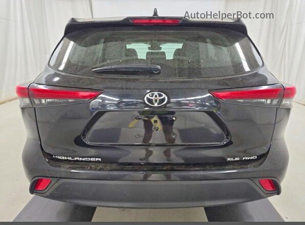 5TDKDRBH0PS029803 2023 TOYOTA HIGHLANDER Black Շարժիչի բաժամունքի տեսք