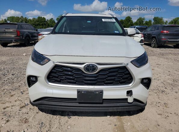 5TDKDRBH0PS504687 2023 TOYOTA HIGHLANDER White Вид спереду