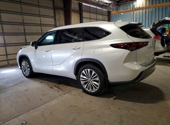 5TDKDRBH0SS581634 2025 TOYOTA HIGHLANDER Белый Задняя левая четверть