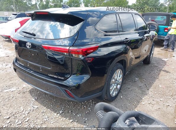 5TDKDRBH1PS018390 2023 TOYOTA HIGHLANDER Black Tył prawy