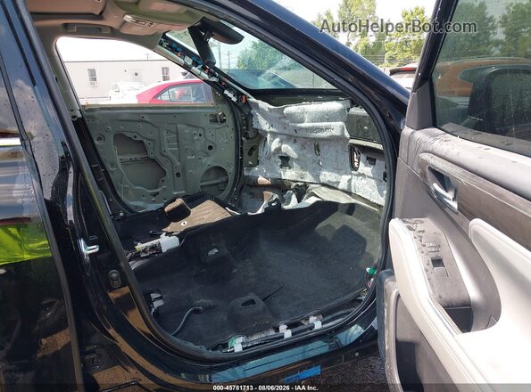 5TDKDRBH1PS018390 2023 TOYOTA HIGHLANDER Black Widok wnętrza z przodu