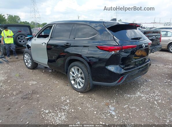 5TDKDRBH1PS018390 2023 TOYOTA HIGHLANDER Black Tył lewy