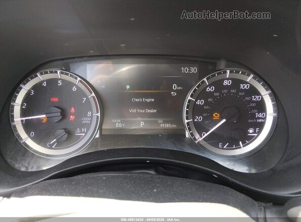 5TDKDRBH1PS038932 2023 TOYOTA HIGHLANDER Black Widok tylnych siedzeń