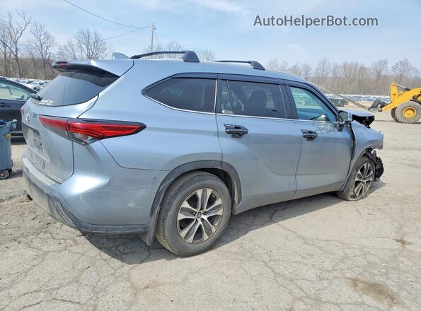 5TDKDRBH2PS031116 2023 TOYOTA HIGHLANDER Silver Հետևի աջ