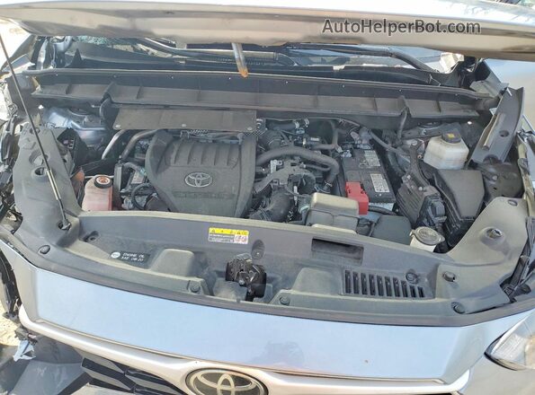 5TDKDRBH2PS031116 2023 TOYOTA HIGHLANDER Silver Շարժիչի բաժամունքի տեսք