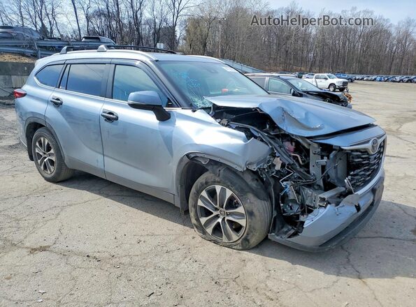 5TDKDRBH2PS031116 2023 TOYOTA HIGHLANDER Silver Առջևի աջ