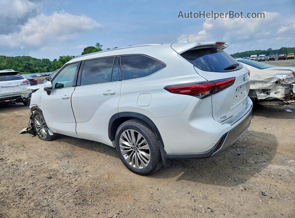 5TDKDRBH2PS040494 2023 TOYOTA HIGHLANDER White Հետևի ձախ
