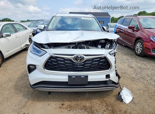 5TDKDRBH2PS040494 2023 TOYOTA HIGHLANDER White Դիմացի տեսք