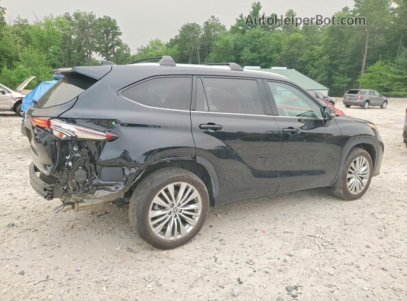 5TDKDRBH2PS046537 2023 TOYOTA HIGHLANDER Black Tył prawy