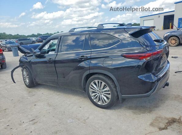 5TDKDRBH2RS548502 2024 TOYOTA HIGHLANDER Black Rear left