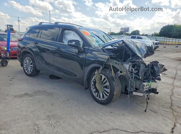 5TDKDRBH2RS548502 2024 TOYOTA HIGHLANDER Black Front right