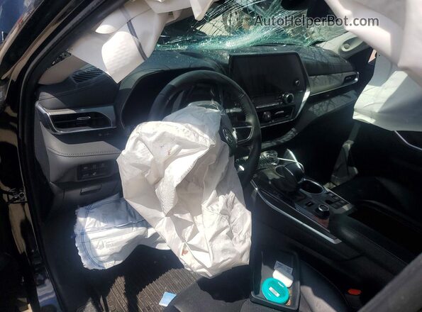 5TDKDRBH2RS548502 2024 TOYOTA HIGHLANDER Black Dashboard view