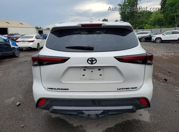 5TDKDRBH2TS597187 2026 TOYOTA HIGHLANDER White Հետևի տեսք