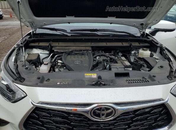 5TDKDRBH2TS597187 2026 TOYOTA HIGHLANDER White Շարժիչի բաժամունքի տեսք