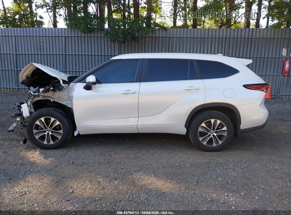 5TDKDRBH3RS536682 2024 TOYOTA HIGHLANDER White Widok wnętrza 360 stopni