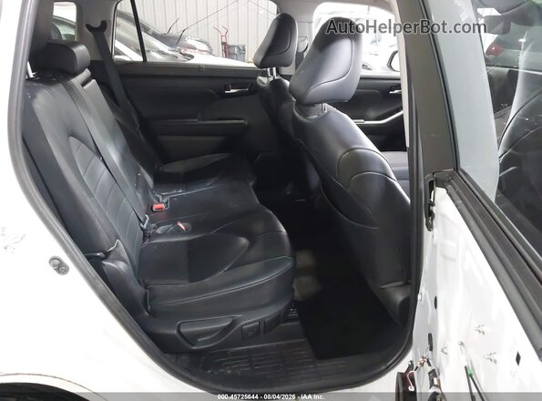 5TDKDRBH4PS028489 2023 TOYOTA HIGHLANDER White Vista de la etiqueta del VIN