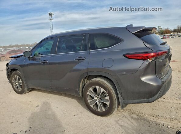 5TDKDRBH4PS503395 2023 TOYOTA HIGHLANDER Gray Задня ліва чверть
