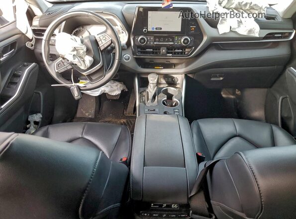 5TDKDRBH4PS503395 2023 TOYOTA HIGHLANDER Gray Вид наклейки з VIN-кодом