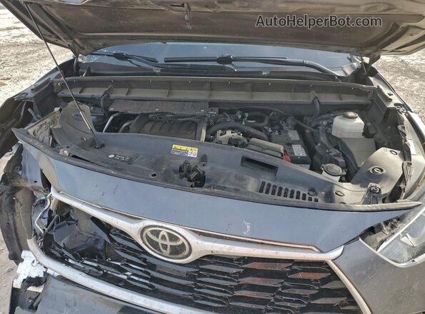 5TDKDRBH4PS503395 2023 TOYOTA HIGHLANDER Gray 
