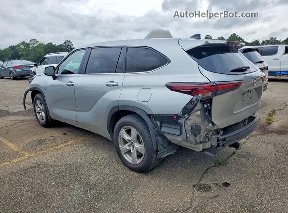 5TDKDRBH4SS576209 2025 TOYOTA HIGHLANDER Серебряный Задняя левая четверть