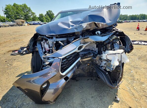 5TDKDRBH4SS582852 2025 TOYOTA HIGHLANDER Gray წინა ხედი