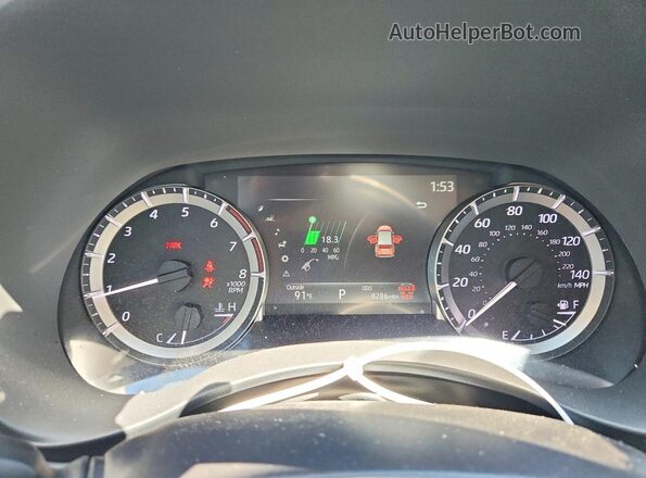 5TDKDRBH4SS584892 2025 TOYOTA HIGHLANDER Green ხელსაწყოთა პანელის ხედი