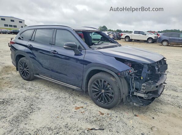 5TDKDRBH4TS597546 2026 TOYOTA HIGHLANDER Blue Передня права чверть