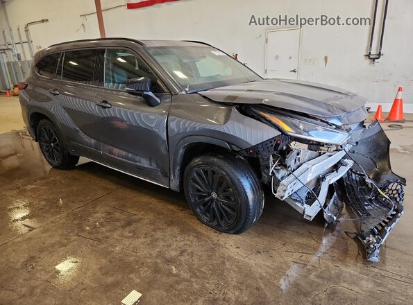 5TDKDRBH5PS004637 2023 TOYOTA HIGHLANDER Gray 